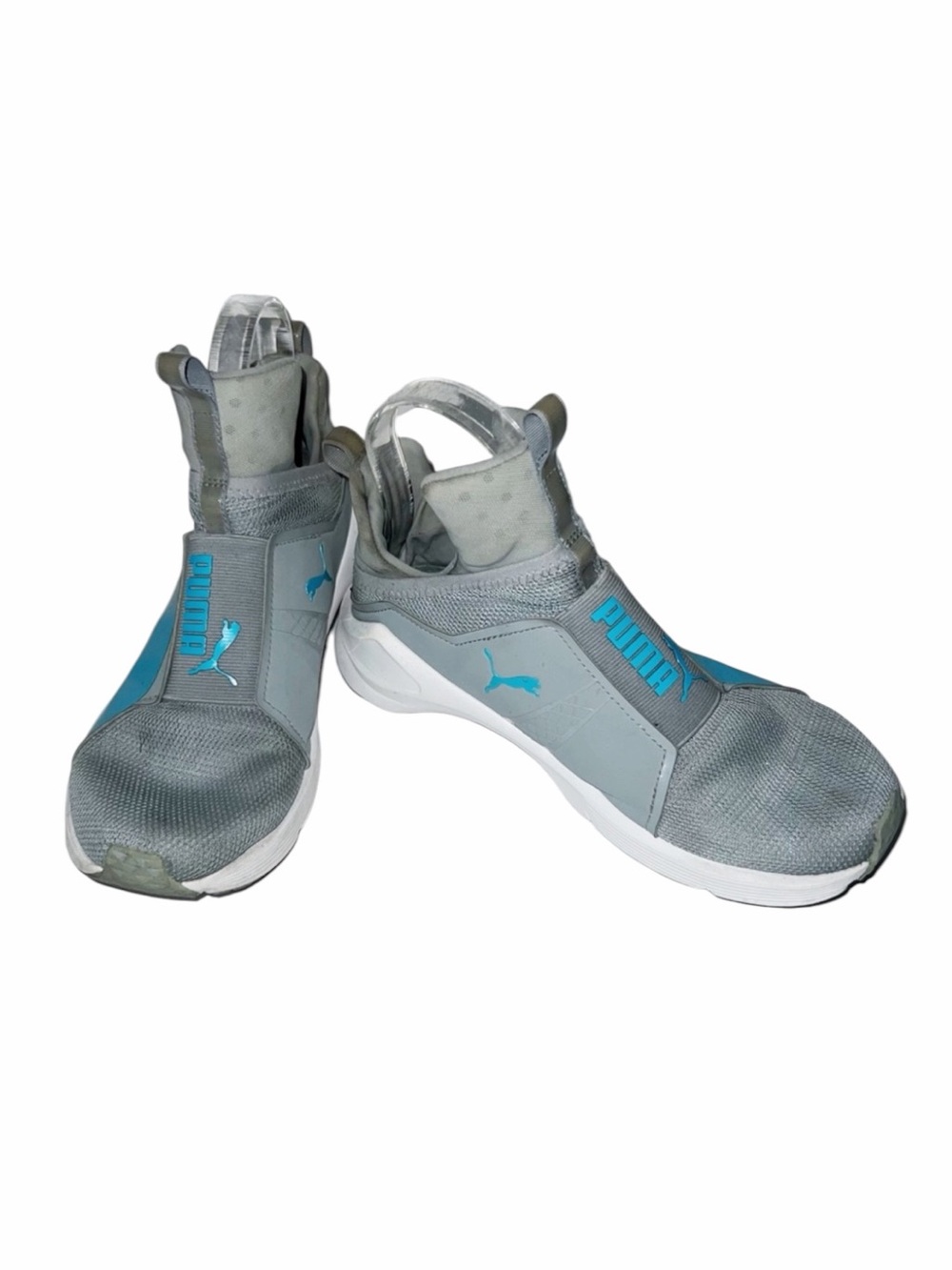 PUMA | Quarry & Blue Atoll Fierce Core Training Shoe Size 7